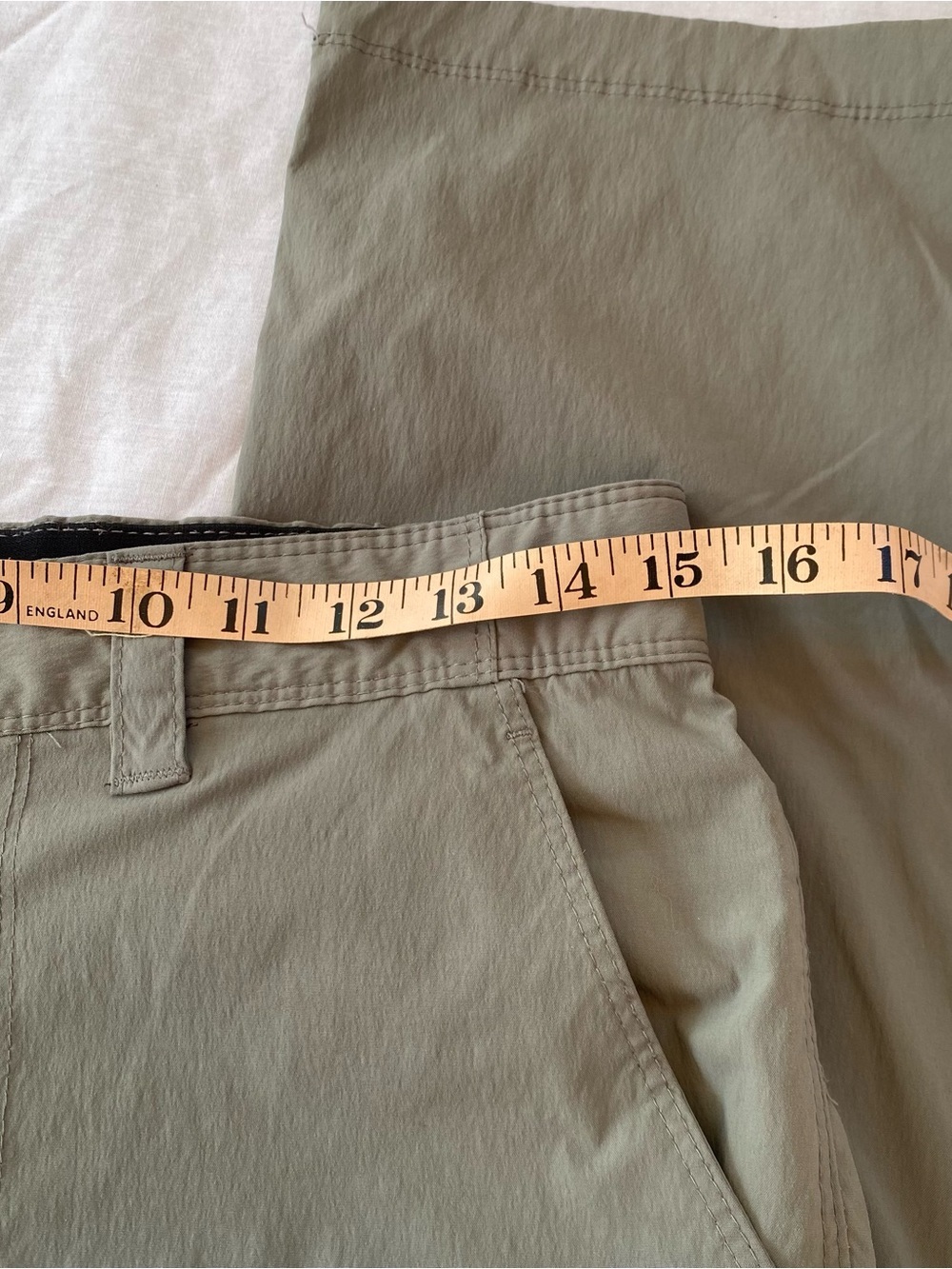 Tilley Men’s Hiking Cargo Pants 30x32 Olive Quick Dry Stretch Travel - Picture 5 of 8